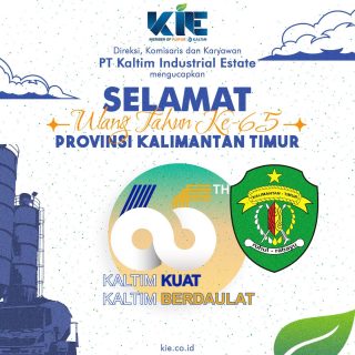 Direksi, Komisaris dan Karyawan PT Kaltim Industrial Estate (KIE) mengucapkan selamat ulang tahun Provinsi Kalimantan Timur yang ke-65.KALTIM KUAT
KALTIM BERDAULAT#KIE #pemprovkaltim #ultahke65
