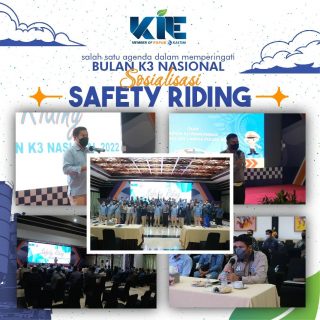 Memperingati Bulan K3 Nasional, PT Kaltim Industrial Estate (KIE) mengisi dengan agenda sosialisasi Safety Riding yang langsung dijelaskan oleh perwakilan dari Satlantas Res Bontang.#KIE #BK3N #safetyriding